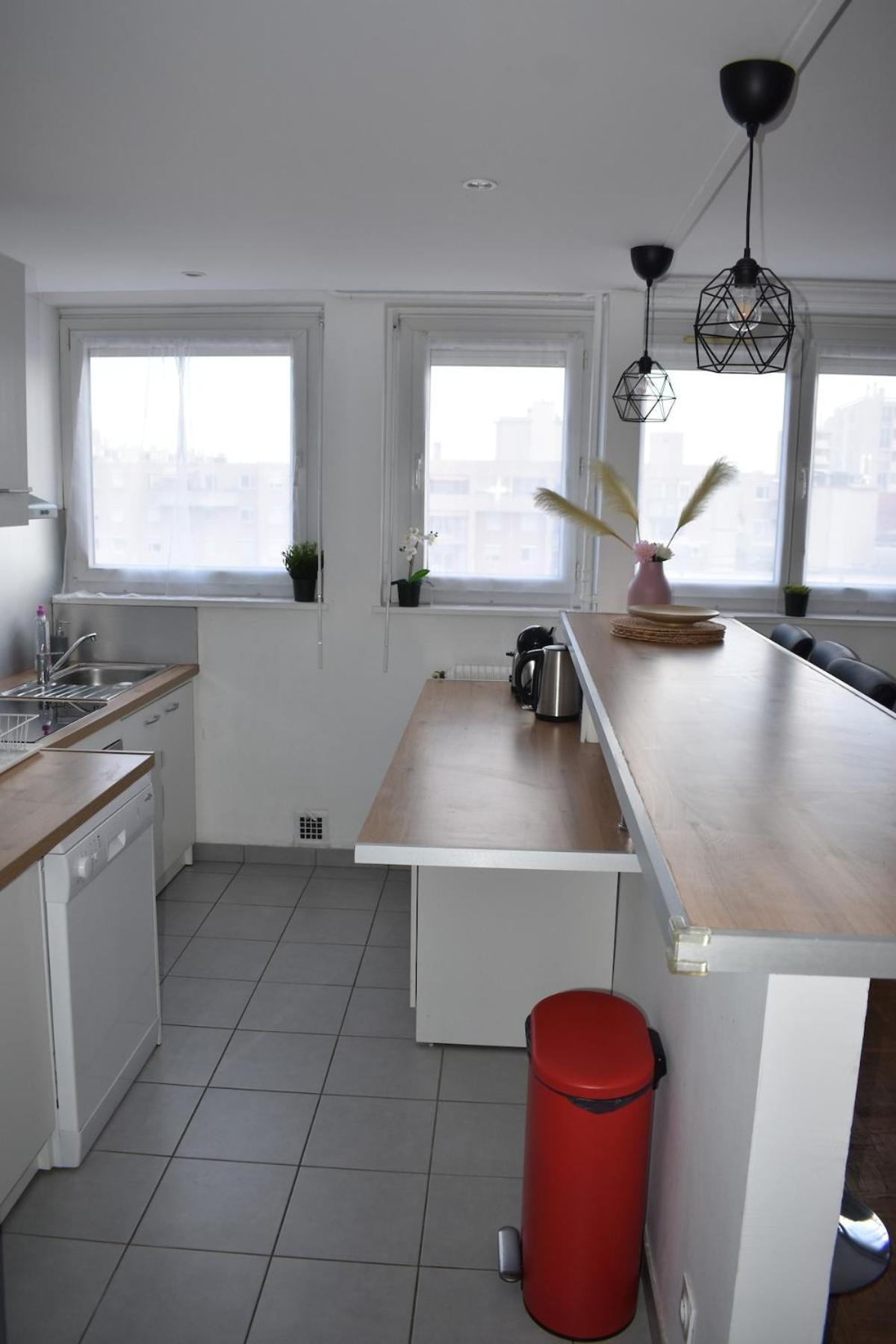 Appartement Lumineux 3 Chambres - Villeurbanne Gratte Ciel エクステリア 写真