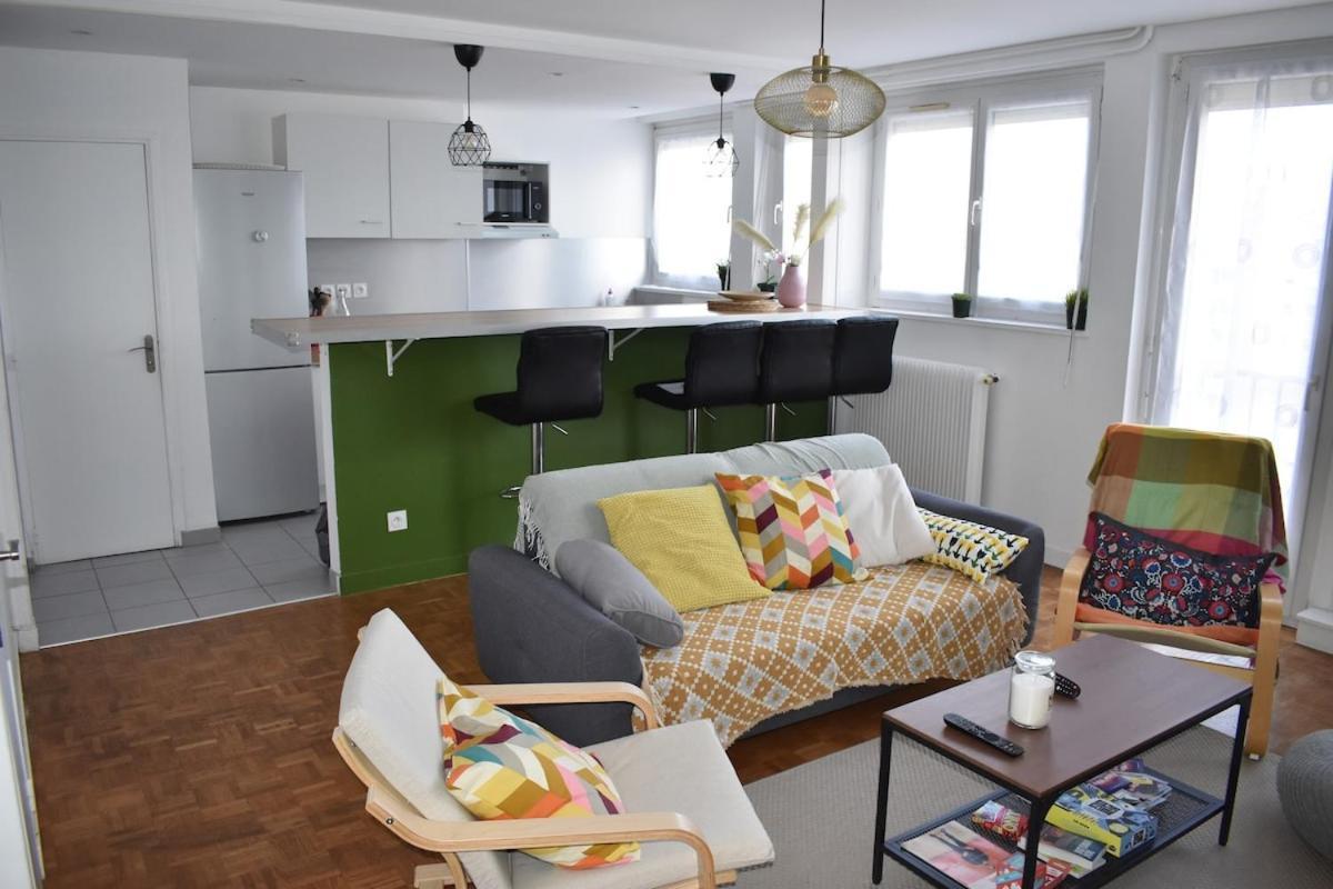 Appartement Lumineux 3 Chambres - Villeurbanne Gratte Ciel エクステリア 写真